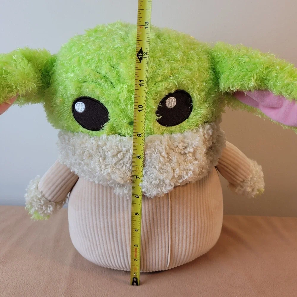 Grogu Plush Talking Baby Yoda Mandalorian Star Wars Pillow Squishy Soft Plushie.
